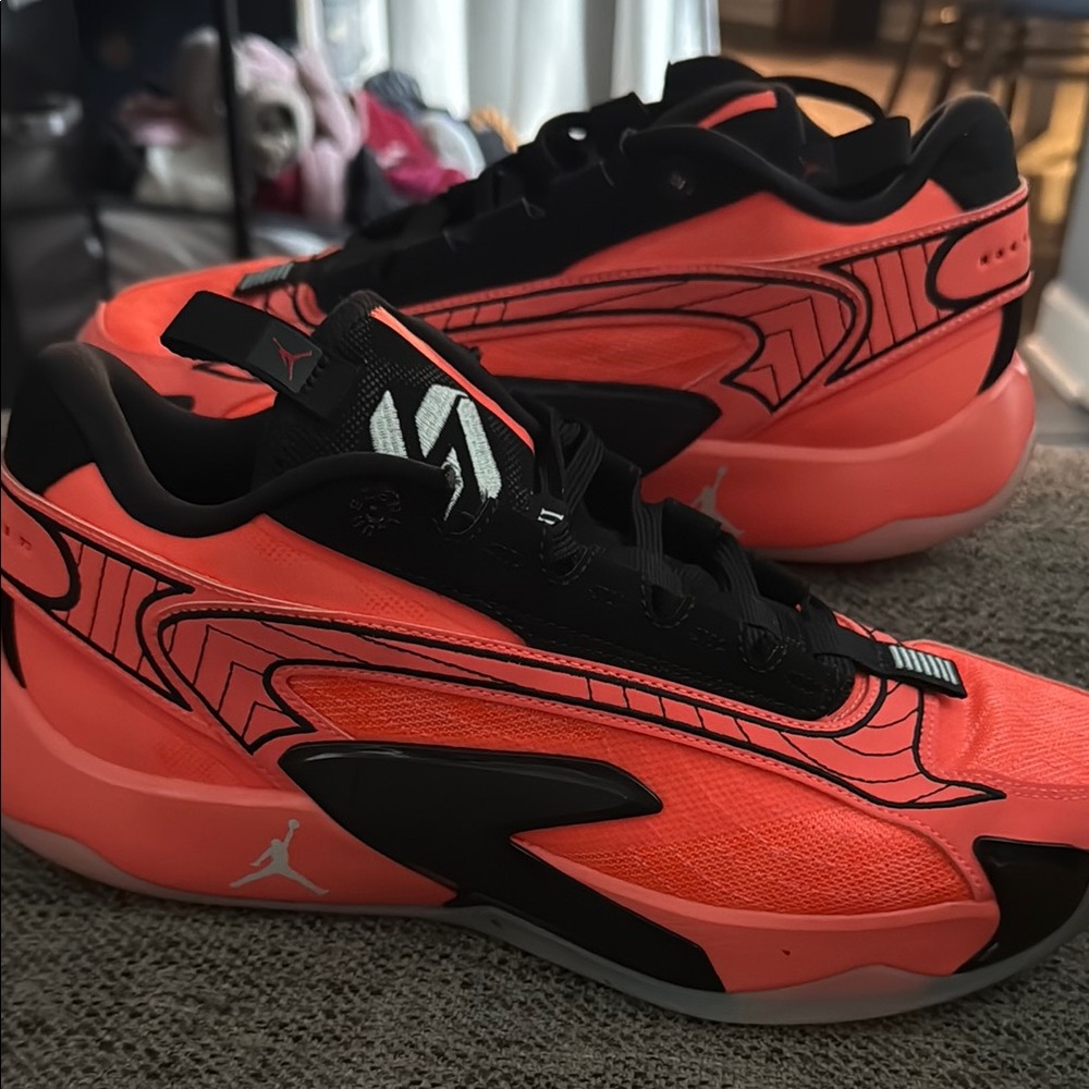 Jordan Athletic Shoes - Black and Orange